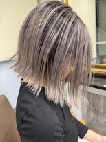 リノート バイ エゴル 太田川(Linoet by ENGOL)&nbsp;シャドウルーツバレイヤージュ/シルバーカラー/ハイトーンカラー