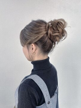 銀座新橋着付けヘアセットサロン［N］ お団子/アップスタイル/ヘアセット/結婚式/銀座/新橋/有楽町