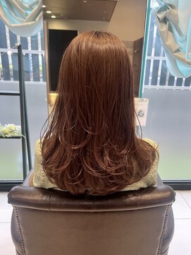 ヘアーウィーヴ 佐倉店(hair Weve) イメチェン/ピンクベージュ/アンブレラカラー/前髪/weve佐倉