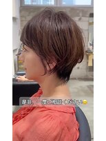 モールヘア 西中島店(MOOL hair)&nbsp;春の垢抜けショートおすすめスタイル