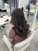ブラウン(Brown)&nbsp;ワンホンレイヤー/ミルクティーブロンド/藤沢美容院 