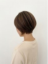 アッシュ 十日市場店(Ash)&nbsp;白髪ぼかし/ナチュラルハイライト/ショート