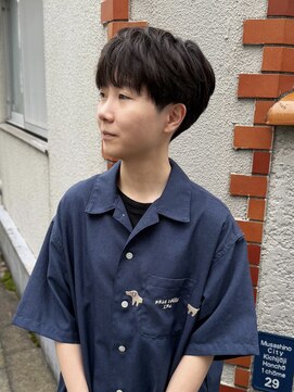 オムファミーユラグ(homme, famille raugh) ナチュラルマッシュ