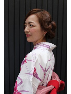 ニコ ヘアーアンドメイク(nico hair&make) ｎｉｃｏ　浴衣アレンジ♪