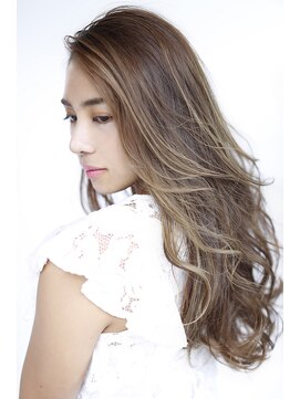 ギフトサニーサイド(gift sunny side) gift *ハイライト×透け感ベージュカラー