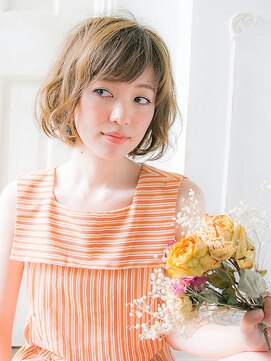 リリアン 表参道(relian) 顎ラインボブMIX巻きで小顔効果☆