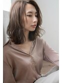 センターパート◆アンニュイ大人ミディ