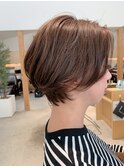 30,40代の方にオススメ☆大人ショートボブ/ショコラアッシュ