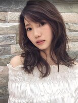 ヘアメイク アージュ 天神西通り店(HAIR MAKE age)&nbsp;【筧　紗苗】くびれミディスウィートカール