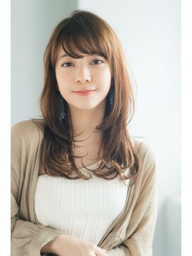 ヘアラウンジ ビーチ 青山 外苑前(hair lounge BEACH) 大人ガーリー抜け感ショコラベージュ