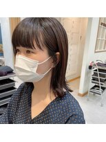 プリマ アンジュ 中目黒店(PRIMA ange)&nbsp;小顔外国人風カラー20代30代40代ブルージュこなれヘアガーリー