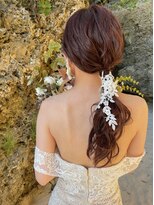 ピニャ(PiiNYA) 【wedding hair&make】カジュアルローポニーstyle
