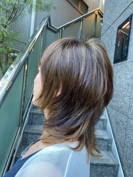 六本木美容室 西麻布店 エアリーウルフカット