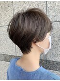 エアリーショート×ミントグレージュ【曽我一太】