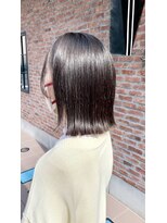 オーガニック アトリエ 大宮(organic+atelier)&nbsp;20代30代ミニボブココアブラウン小顔美肌ストレート丸み