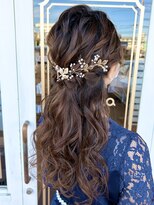 ヘアドレス ルチュラ(Hair dress LucuLa)&nbsp;【ルチュラ田口】20代30代40代結婚式二次会おすすめハーフアップ