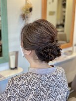 ミュウ(Private hair salon Miu)&nbsp;綺麗めシニヨン
