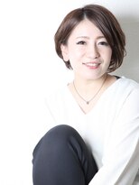 クラク 笹塚店(KURAKU) 大人可愛いウルフレイヤー20代30代40代丸みショートボブ