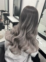 ウィステル&nbsp;アッシュグレージュ☆グレージュ/エクステ/ホワイト