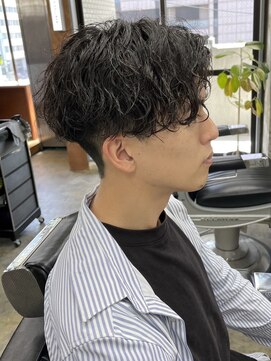 ロンド ローガン 名駅(Lond LOGAN) 波巻きスパイラルパーマ　メンズ名駅名古屋