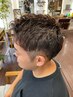 【男性必見】カット+炭酸泉＋ヘアwaxＰｒｅｓｅｎｔ☆￥8030→￥6573～　60分