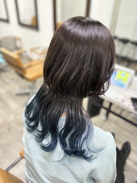 プライズ アイリス 池袋東口店(prize Iris) グラデーションカラー/ネイビーブルー/ブルーブラック/池袋