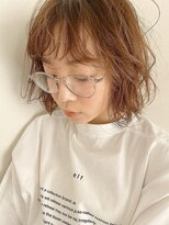 フィルムス 横浜(FILMS)&nbsp;くすみベージュ/ボブ/前髪/レイヤー/髪質改善/縮毛矯正/横浜