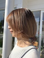 カットハウス美人館&nbsp;顔まわり＊ナチュラルハイライト＊