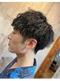 ツイスパ スパイラル 波巻き パーマ