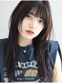 似合わせ イメチェンヘアスタイル ハッシュカット フルバング