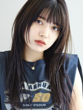 ミンクス渋谷スマートサロン(MINX shibuya smart salon) 似合わせ イメチェンヘアスタイル ハッシュカット フルバング