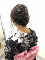 エン(EN)&nbsp;大人っぽ編み込みヘアー