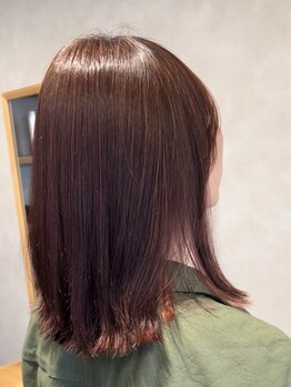 レモン(lemon)の写真/【marbb使用】指通り滑らかな毛先まで潤いをまとった自然なうる艶ストレートなら《lemon hair》にお任せ♪