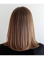 ルシードスタイル アウラ 松戸市五香(LUCIDO STYLE Aura)&nbsp;セミロングスタイル【松戸#五香#白髪染め#カラー#髪質改善】