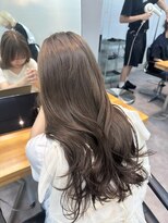 ヴェルダ 池袋店(verda)&nbsp;ブリーチなしダブルカラー オリーブベージュ