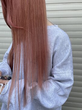 ロイジー(roijir) 表参道 roijir × ハイトーンカラー × ピンクベージュ