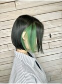 【トレンドヘア】インナーカラーで楽しむボブスタイル！