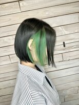 デコヘアー キートス(DECO HAIR kiitos)&nbsp;【トレンドヘア】インナーカラーで楽しむボブスタイル！