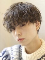 オーシャントーキョー(OCEAN TOKYO)&nbsp;メンズパーマツイスパ波巻きスパイラルマッシュセンターパート