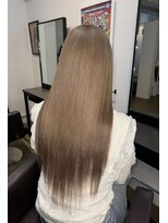 ヘアーエクステンド エフ 渋谷(f)&nbsp;ベージュヘア+シールエクステ