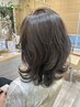 【平日1000円off/お得☆】カット＋イルミナカラー＋クイックトリ