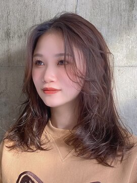 ハーフアンドハーフ(HALF and HALF) レイヤーカット/ラベンダーカラー