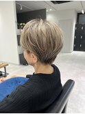 白髪ぼかしカラー