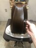 【美髪矯正】ネオメテオストレート＋カット＋髪質改善トリートメント￥24000