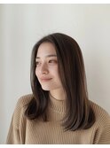 大人重めロング