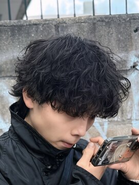 バース 梅田中崎町店(BIRTH) シャドウパーマ　フェザーパーマ