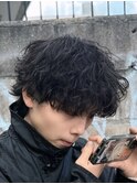 シャドウパーマ フェザーパーマ