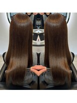 アンダーバーホワイト(_white)&nbsp;ハイライトブリーチ髪質改善トリートメントエクステ神戸三宮