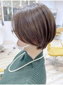 【morio成増/児玉】似合わせショート　オリーブカラー