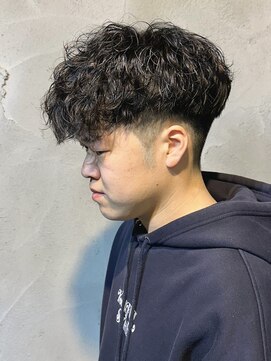 ニアウ 高崎店(Niau) 波巻きスパイラルパーマ波巻きパーマメンズパーマメンズマッシュ